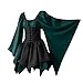 Produktbild Mitlfuny Halloween coustems Kürbis Hexe Cosplay Gast Ghost Schicke Party Halloween deko,Halloween Frauen Mittelalter Cosplay Kostüme Gothic Retro Langarm Korsett Kleid