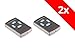 Produktbild 2 x Handsender HSM4 HSM 4 AGS Hörmann 868,3 Mhz blaue Tasten Garagentoröffner Funk Fernbedienung HS(M)2/4 HS HSM HSE