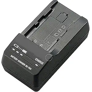 M D Camera Battery CHRGER for BC-TRV Battery Charger COMFITABLE for Sony Camera NP-FP50 FP70 FP90 NP-FH50 NP-FH70 NP-FH100 NP-FV50 NP-FV70 NP-FV100 FV50 FV70 FV100 (Black)