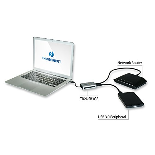 StarTech TB2USB3GE Gigabit Ethernet mit USB 3.0 Adapter - 6