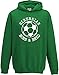 Hat-Trick Designs Hibernian Football Baby/Kids/Childrens Hoodie Sweatshirt-9-11Yrs-Green-Born & Bred-Unisex Gift