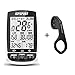 Produktbild iGPSPORT GPS Fahrradcomputer Mit ANT + Sensor Funktion Kilometerzähler Fahrrad Kabellos mit großem Bildschirm nterstützung Pulsmesser und Geschwindigkeit Trittfrequenzsensor Anschluss IPX7 Wasserdicht mit Halterung
