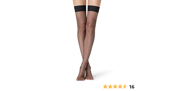 CALZEDONIA - Autoreggenti - Donna nero Black - 019 : Amazon.it:  Abbigliamento