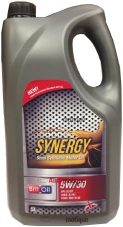 SUBARAU IMPREZA WRX STI (05-08) BRITOIL SEMI SYNTHETIC ENGINE OIL 5W30