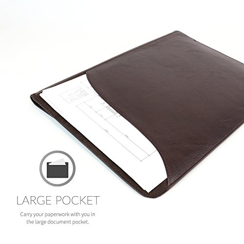 Macbook Pro Touch 13   2016  2017  Sleeve  Kastanienbraun    Snugg - H  lle mit lebenslanger Garantie f  r Macbook Pro Touch 13   2016  2017  13  Touc