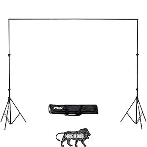 Prolite Background Support Kit (9ft x 9ft) for Backdrop Photography and Videography with Carry Bag