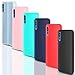 Produktbild CreWin 6 Pack Huawei P20 Pro Hülle Weiche Silikon Handyhülle Gel TPU Bumper Schutzhülle ückschale Klar Handytasche Anti Kratzer Ultra Slim Rückseite Soft Case Cover Holster für Huawei P20 Pro - Schwarz + Blau + Rot + Grün + Rosa + Transluzent