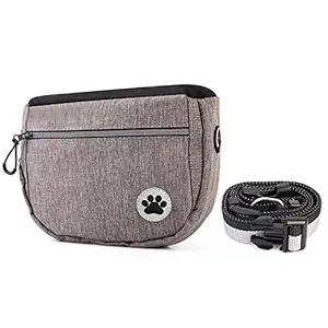 Zhangxi Large Dog Sna Bag Dog Treat Pouch Dog Training Pouch Bag wi Adjustable Waistband Pet Training Po et Outdoor Bag