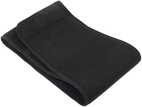 Waist Trimmer Ab Belt / Weight loss Extra Wide Belt / Adjustable Fitness Belt Help Women &amp; Men Trim Curves -- Strengthen Tummy 's Muscle and Promotes Weight Loss Black