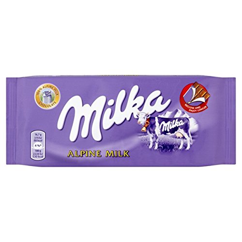 Preisvergleich Produktbild Milka Alpenmilch Schokolade 100g