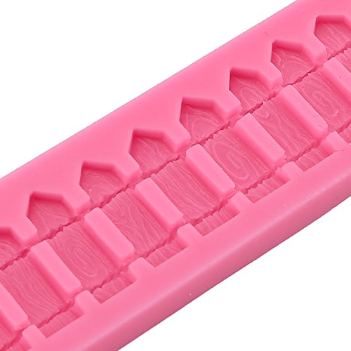 16cm Zaun Silikon Ausstechform Ausstecher Fondant Hochzeit Torten Deko - 3