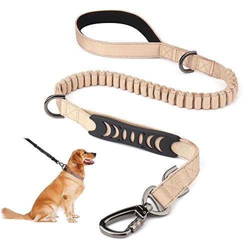 SZ-Climax Bungee - Correa de Entrenamiento para Perro con Mango Acolchado Suave y asa de tráfico, Correas Reflectantes para Caminar Perros pequeños, medianos y Grandes