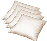 4 x Sofa Federkissen 60x60 cm (echte Federn) robust & formstabil 4 x Sofa Federkissen 60x60 cm (echte Federn) robust & formstabil
