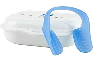 ‎SNORFLEX Snorflex RehaSplint CMD Sofort-Schiene, Knirschschiene, sofortige Entspannung der Kaumuskulatur, 3 verschiedene Härten, Made in Germany (Hard = 60 Shore A)