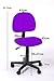 Coavas Fabric Ergonomically Executive Office Desk Chairs, Mesh High Back Children Chair(PURPLE)