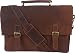 Produktbild Unicorn Echt Leder Cognac 16.4" laptop Tasche Messenger - Messenger Bag - #7L