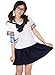 Price comparison product image Ama-ZODE Japanese School Uniform Dress Cosplay Costume Anime Girl Lady Lolita (Navy)