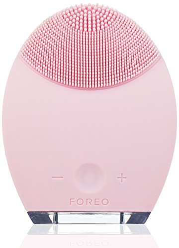 FOREO Luna Cleansing Brush For Sensitive/Normal Skin, Pink