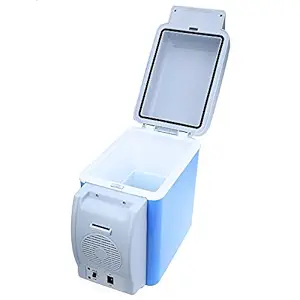 12V 7.5L ty Portable Car Refrigerator Cooler Warmer Truck Electric Fridge for Travel RV Boat