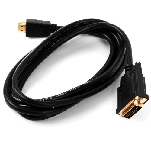 FrontStage Videokabel DVI auf HDMI 2m Adapterkabel