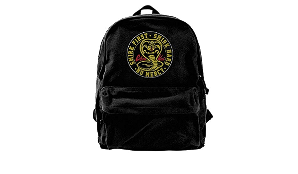 Zaino in tela Cobra Kai Karate Dojo Zaino Palestra Escursionismo Laptop  Borsa a Tracolla Daypack Per Uomini Donne : Amazon.it: Scarpe e borse