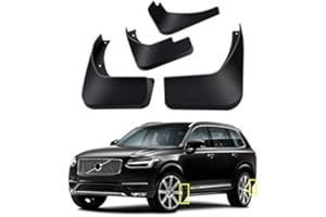TOPGRIL Schmutzfänger-Set für Volvo XC90 2016–2021, Schmutzfänger, Spritzschutz, vorne und hinten, 4-teiliges Set