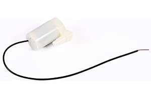 BOXWIZARD Mini Pompa a Motore Sommergibile Pompe Ad Acqua DC 3to4.5V 100LorH a Basso Rumore per Acquario Orizzontale (JT-DC3L verticale)