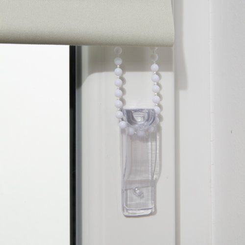 Fenster Verdunkelungsrollo weiss: 50×150 (Gesamtbreite X Höhe in cm) / Thermorollo Klemmfix Rollo Montage ohne Bohren inkl. Montagezubehör / weitere Größen: 40 / 50 / 60 / 70 / 80 / 90 / 100 / 110 x 150 oder 210 cm - 4