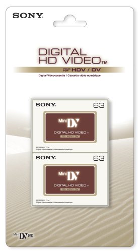Preisvergleich Produktbild SONY HIGH DEFINITION DV 63 MN X1 PK2