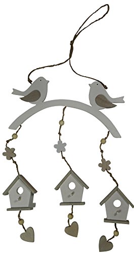 khevga Deko-Hänger Fensterdeko zum hängen "Landhaus-Vogel"