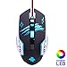 Produktbild Forme Wild Tiger Gaming Mäuse mit LED – Beleuchtung | Ergonomisch Design Gaming-Mäuse | 6 Tasten 3200 DPI Gaming Maus | USB Wired optische Gaming Mouse