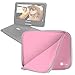 Price comparison product image DURAGADGET Pink 12" Water & Shock Resistant Neoprene Laptop Case - Compatible with the Sylvania 9-Inch Swivel Screen DVD/CD/MP3 Portable DVD Player