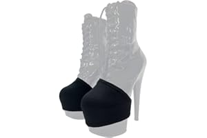 ‎PROTEC TIF PROTEC TIF | Pole Dance Schuh- und Stiefelschoner kompatibel mit Pleaser und Hella Heels | Hergestellt aus hochfestem Neopren | (38-39)