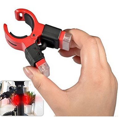 LED Fahrradlicht mit Clip-Funktion (per USB aufladbar)