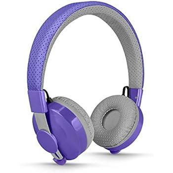 MIXX AUDIO | MIXX JX1 Bluetooth Wireless/Wired Stereo Headphones - Mauve - 14 Hours Listening 