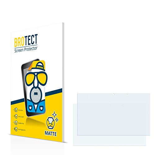 2x BROTECT Matte Displayschutzfolie für Medion Akoya E1318T (MD99240) Schutzfolie Matt, Antireflex Folie