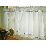 Scheibengardine Bistrogardine Stickereinen