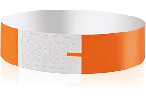 Vicloon Evenemangsarmband, 100 st papper som armband, pappersarmband neon armband festivalarmband för evenemang armband fest