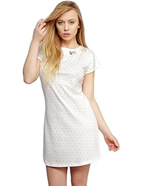 Sensis -  Camicia da notte  - A pois - Maniche corte  - Donna