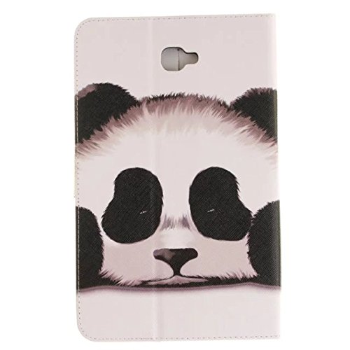 Skytar Hülle für Galaxy Tab A6 10.1 – PU Leder Schutzhülle Flip Cover Case für Samsung Galaxy Tab A 10.1 Zoll (2016) SM-T580N / SM-T585N Tablet Brieftasche Etui mit Support-Funktion,Panda - 3