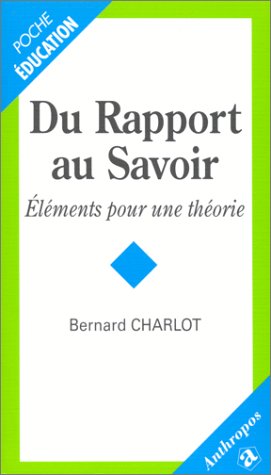 Download Du rapport au savoir