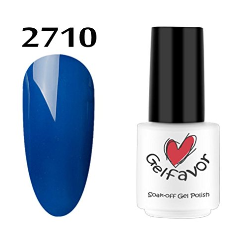 Prevently New Bright Color Fashion 7ML Chameleo Nail Polish Nail Art Nail Gel Polish Soak Off UV LED Nail Varnish (J1)