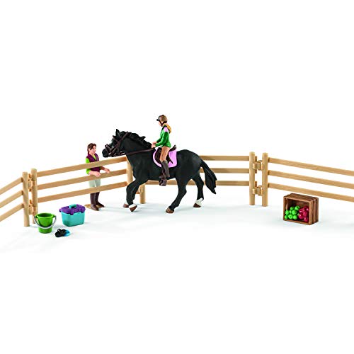 Schleich 42389 - Reitschule mit Reiterinnen und Pferden - 6