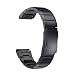 Produktbild JAGENIE Edelstahl-Armband für Garmin Fenix 5X/3/3 HR Smart Armband, blau, Length: 19.6cm/7.72in /Width: 2.6cm/1.02in