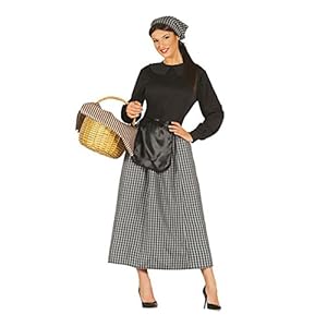 Disfraz Vendeuse de castaña mujer