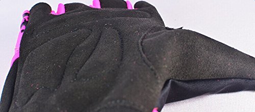 BOODUN Fahrradhandschuhe, Fahrradhandschuhe Fitness und Trainingshandschuhe Fitness handschuhe Radsporthandschuhe Half Finger Outdoor Sports für Damen - 4