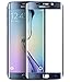 Produktbild Premium Screen Protector Samsung Galaxy S7 Edge Blue/Blau Tempered Glass Hartglas Schutzfolie – Glasfolie Panzerglas Displayschutz Echt-Glas Sicherheitsglas – Handy Panzerfolie Display Protektor