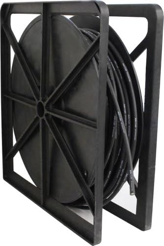 Bullet Cable 200-foot Bulk DIY Instrument Cable for Pedal Board Setups and Custom Cable Connections, Black