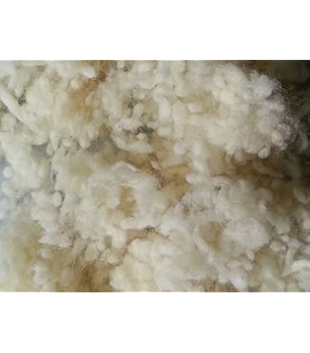 Pemmiproducts Füllwatte 500g - Baumwolle/Kapok Naturfaser, Extra Weich Für Plüschtiere & Kissen