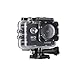 Produktbild Action Kamera LESHP WIFI Sports Action Camera 12MP Full HD 1080p Action Cam Wasserdichte Action Kamera Helmkamera mit Zubehör Kits